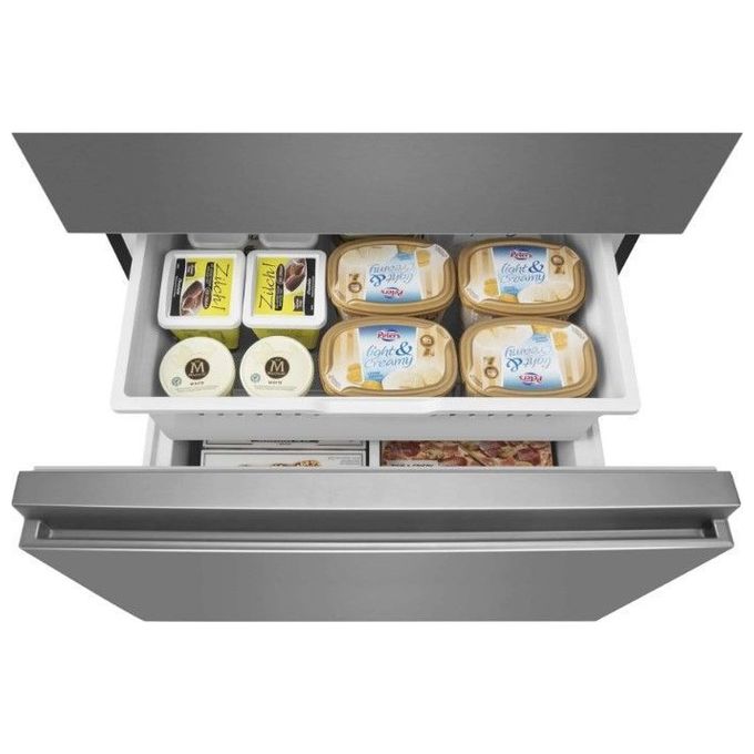 Hisense RF540N4WIE Frigorifero French Door 480 L 181 cm Classe E 40 dB Total No Frost Inverter colore Inox