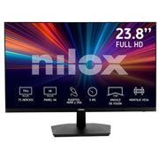 Nilox NXM24FHD11 Monitor PC 23.8'' LED Full HD 1920x1080 75Hz 5ms VA HDMI VGA colore Nero