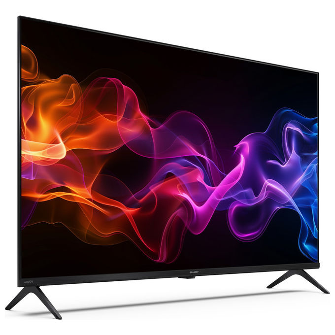 Sharp, TV QLED 4K Ultra HD, Smart TV Wi-Fi, 43HP5265E, Nero