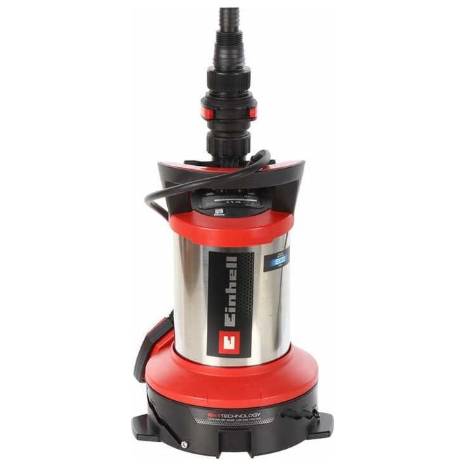 Einhell 4181515 GE-DP 7535 N LL ECO Pompa a Immersione 2 in 1 Acque Chiare e Scure 750W 18500 L-h Ø 35 mm
