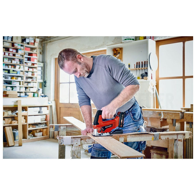 Einhell Seghetto Alternativo Tc-Js 18 Li (Batteria Non Inclusa)