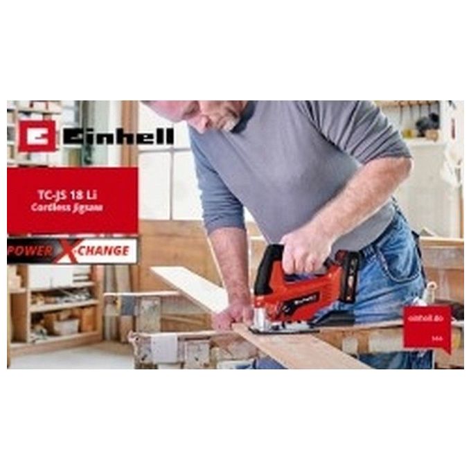 Einhell Seghetto Alternativo Tc-Js 18 Li (Batteria Non Inclusa)