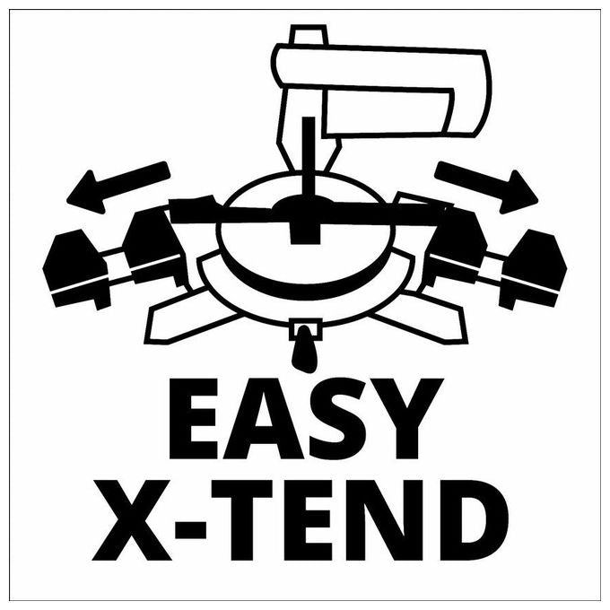 Einhell Troncatrice Radiale A Batteria Te-Sm 36-210 Li Ideale per Fai Da Te e Lavorazioni su Legno e Metalli con Batteria Non Inclusa