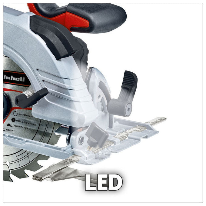 Einhell Sega Circolare A Batteria Te-Cs 18-190 Li Bl (Batteria Non Inclusa)