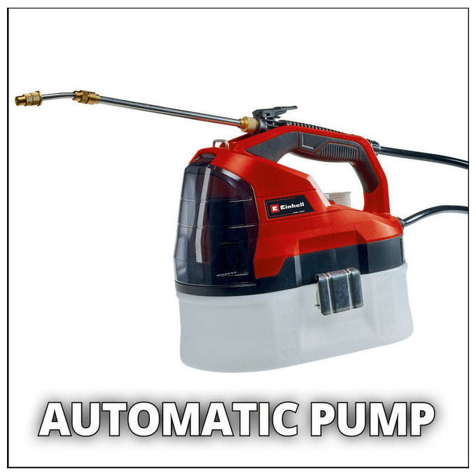 Einhell Pompa A Pressione A Batteria Ge-Ws 18-35 Li Ideale per Giardinaggio e Uso Domestico con Potente Prestazione Senza Filo