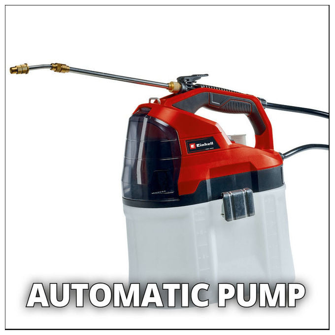 Einhell Pompa A Pressione A Batteria Ge-Ws 18-75 Li Un Ifinita Potenziale da Utilizzare Senza Fili per Ogni Esigenza di Giardinaggio