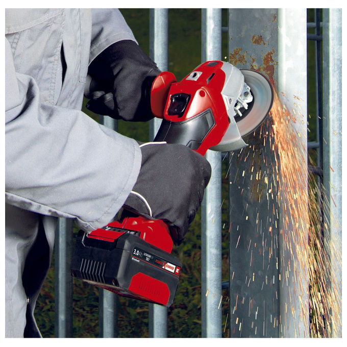 Einhell Set Smerigliatrice e Trapano Avvitatore a Batteria Tc-Tk 18 Li KIT_