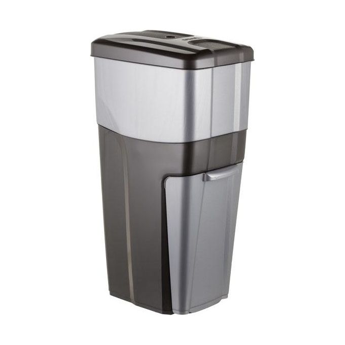 Bama BAM020 Trypla Pattumiera Raccolta Differenziata 3 Scomparti 38.5 Lt colore Grigio