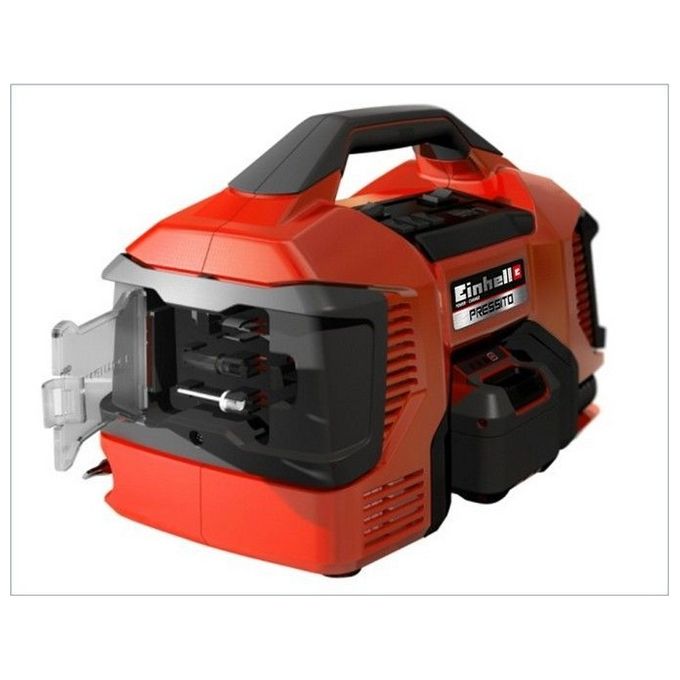 Einhell Compressore Ibrido Pressito 4020460 per Gonfiaggio Pneumatici e Materassi con Batteria e Cavo di Alimentazione