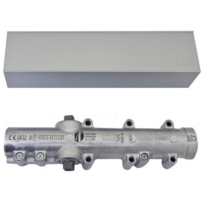 Dorma Ts72Sca Chiudiporta Aereodinamico Solo Corpo Ts72 Argento Forza 24 Portata Kg Max 4080