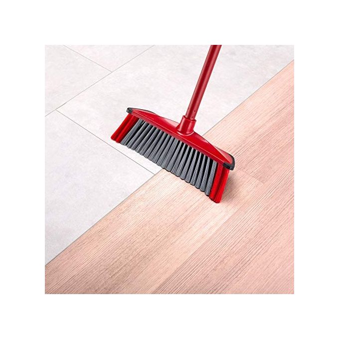 Vileda Scopa 3Action Innovativa Soluzione per la Pulizia della Casa con Tre Tipi di Setole Efficaci e Maneggevoli