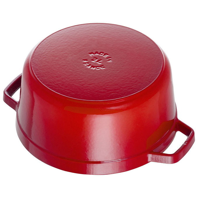 Staub 40509-852-0 Casseruola per Arrosto in Ghisa Smaltata 6,7 L Diametro 28 cm colore Rosso