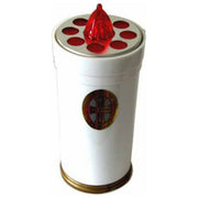 Cero Votivo Lumi Batteria Gg 60 Big Bianco Ater