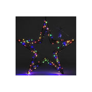 General Trade STELLA Stella Decorativa Luminosa Microled 190 Luci RGB Multicolor Altezza 50 cm colore Multicolor