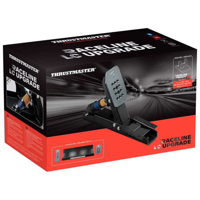 Thrustmaster 4060385 Raceline LC Upgrade Kit Pedale Freno Load Cell 100 Kg 24 bit Multipiattaforma colore Nero