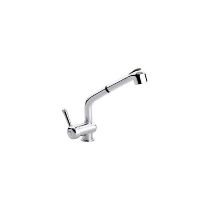 Emmevi TF4066A Laguna Miscelatore da Cucina Monocomando con Doccetta Estraibile colore Terra di Francia AV