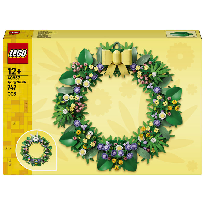 Lego 40957 Ghirlanda primaverile 747 pezzi decorazione stagionale colore giallo