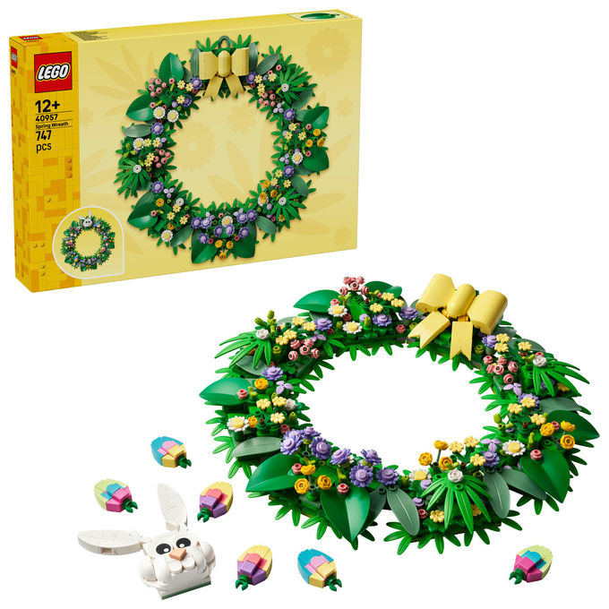 Lego 40957 Ghirlanda primaverile 747 pezzi decorazione stagionale colore giallo