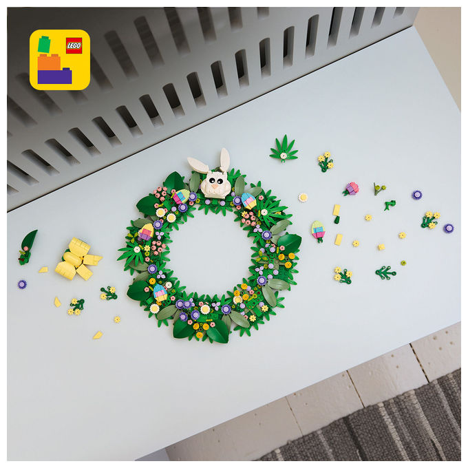 Lego 40957 Ghirlanda primaverile 747 pezzi decorazione stagionale colore giallo