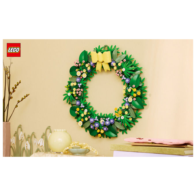 Lego 40957 Ghirlanda primaverile 747 pezzi decorazione stagionale colore giallo