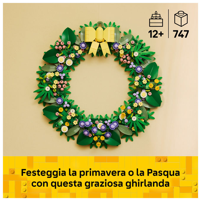 Lego 40957 Ghirlanda primaverile 747 pezzi decorazione stagionale colore giallo