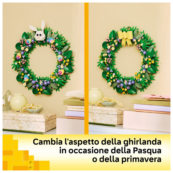 Lego 40957 Ghirlanda primaverile 747 pezzi decorazione stagionale colore giallo