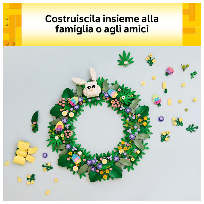 Lego 40957 Ghirlanda primaverile 747 pezzi decorazione stagionale colore giallo