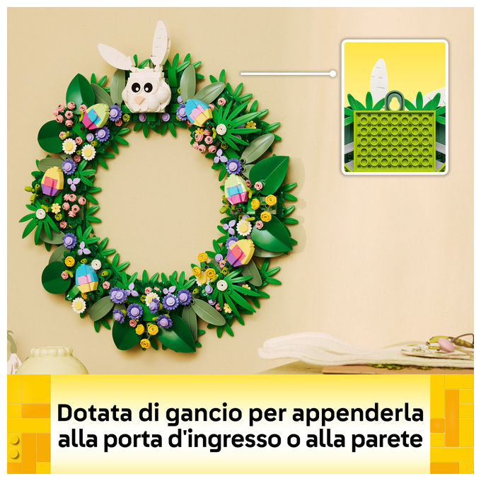 Lego 40957 Ghirlanda primaverile 747 pezzi decorazione stagionale colore giallo