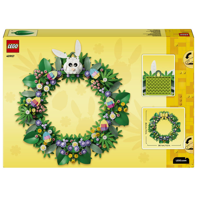 Lego 40957 Ghirlanda primaverile 747 pezzi decorazione stagionale colore giallo