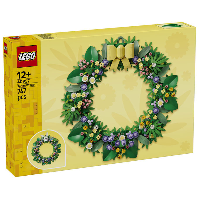 Lego 40957 Ghirlanda primaverile 747 pezzi decorazione stagionale colore giallo