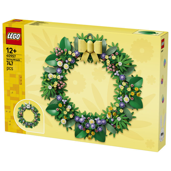 Lego 40957 Ghirlanda primaverile 747 pezzi decorazione stagionale colore giallo