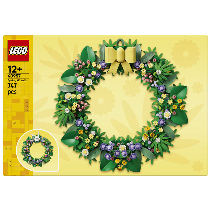 Lego 40957 Ghirlanda primaverile 747 pezzi decorazione stagionale colore giallo