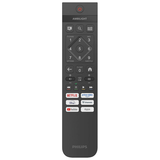 Philips 40PQS6901-12 Smart TV QLED 40'' Full HD Ambilight Titan OS Dolby Audio HDR colore Nero