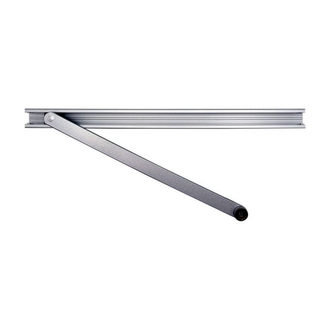 GEZE 87832 TS 3000-5000 Braccio a Slitta Senza Fermo per Chiudiporta Compatibile con Porte Singole Apertura Destra e Sinistra colore Nero