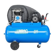 ABAC Compressore 100 Hp2 M C2 A29 100 Cm2 Potente Compressore 2 hp con Serbatoio da 100 Litri e Uscita Mono Splitfase