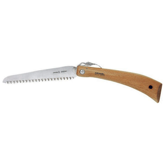 OPINEL OP01198 N°18 Sega Pieghevole Lama 18 cm Acciaio al Carbonio Manico in Legno di Faggio colore Multicolore