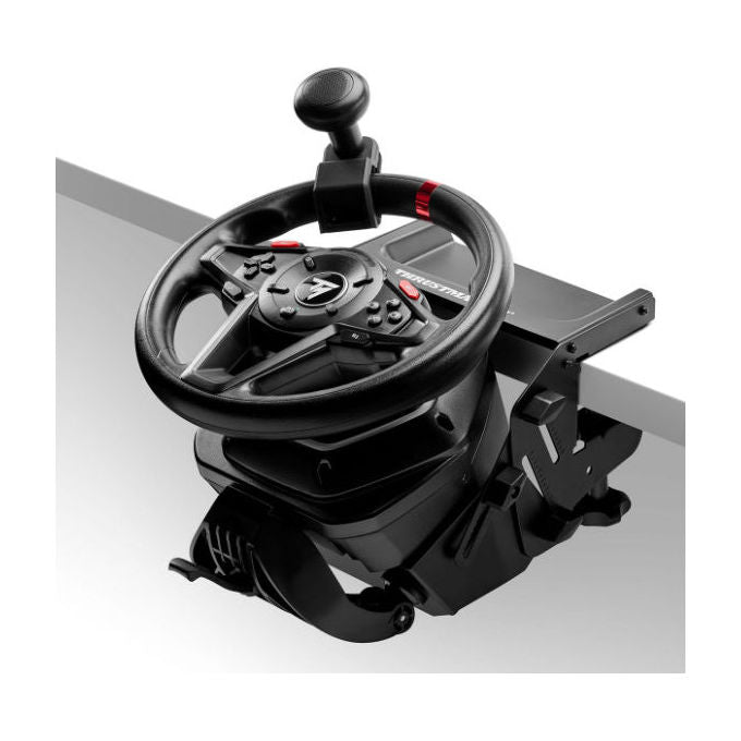 Thrustmaster 4160648 T128 SimTask Pack Volante per Simulazione Force Feedback 900° con Pedaliera T2PM e Steering Kit PS4 PS5 PC colore Nero