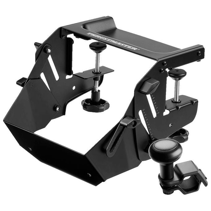 Thrustmaster T128 SimTask Farming Pack, volante con force feedback, joystick FarmStick, pedali T2PM, supporto metallico, PS5 e PC, nero
