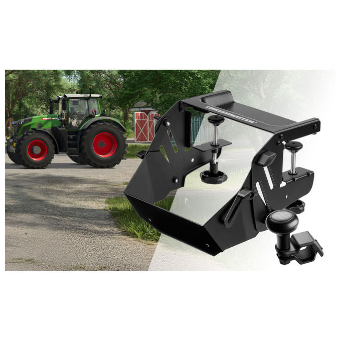 Thrustmaster T128 SimTask Farming Pack, volante con force feedback, joystick FarmStick, pedali T2PM, supporto metallico, PS5 e PC, nero