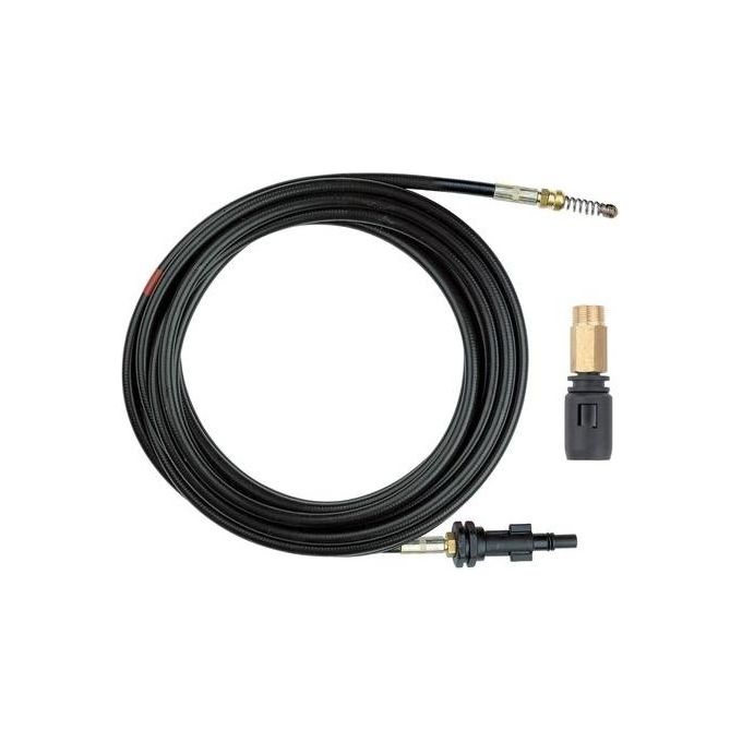 HU-FIRMA 120-160 Sonda Sturatubi per Idropulitrici 16 mt Pulizia Tubazioni Grondaie Scarichi colore Nero