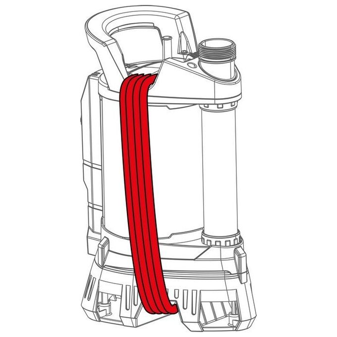 Einhell Pompa Immersione Acque Scure Ge-Dp 6935 A Eco