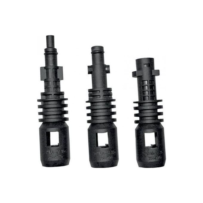 Annovi Reverberi 41890 Kit 3 Adattatori per Accessori Idropulitrici AR Blue Clean compatibile Karcher Nilfisk Lavor Wash colore Nero