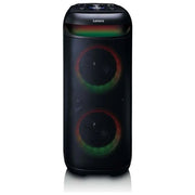 Lenco PA-210BK Cassa Bluetooth Portatile 100W Bluetooth 5.3 True Wireless Stereo Effetti LED colore Nero