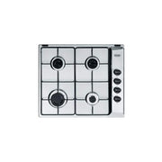 DeLonghi Piano Cottura a Gas 4 Fuochi 60 cm Acciaio Inox per una Cottura Efficiente e Precisa in Cucina