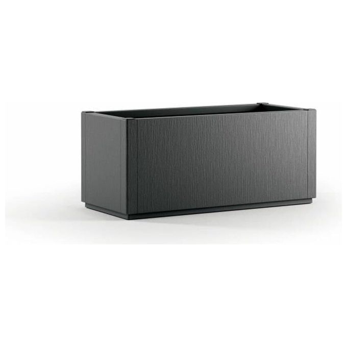 Stefanplast Fioriera Ethica Rettangolare 80 cm Grafite