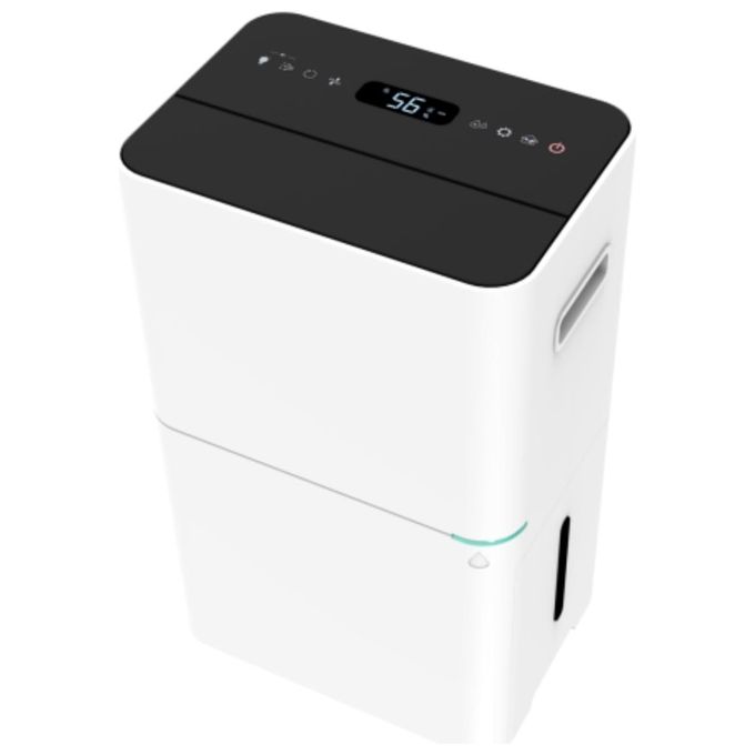 Qlima D 820 A SMART Deumidificatore 20 l-24h 3,8 L serbatoio 52 m² Wi-Fi Filtro HEPA 47 dB colore Bianco
