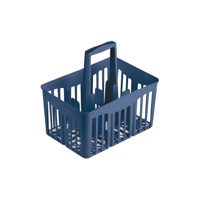Stefanplast 42213 Cestello Portabottiglie 6 Posti 6x1 Lt plastica colore Blu