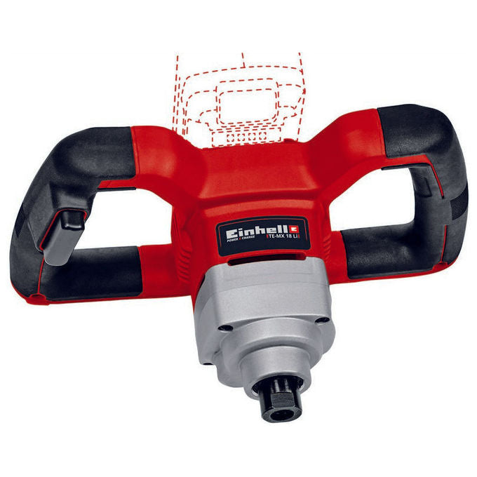 Einhell Miscelatore A Batteria Te-Mx 18 Li (Batteria Non Inclusa)