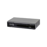 Wwio TRINITY T2 SLIM Decoder Digitale Terrestre DVB-T2 HEVC 10 bit Full HD 1080p Media Player colore Nero