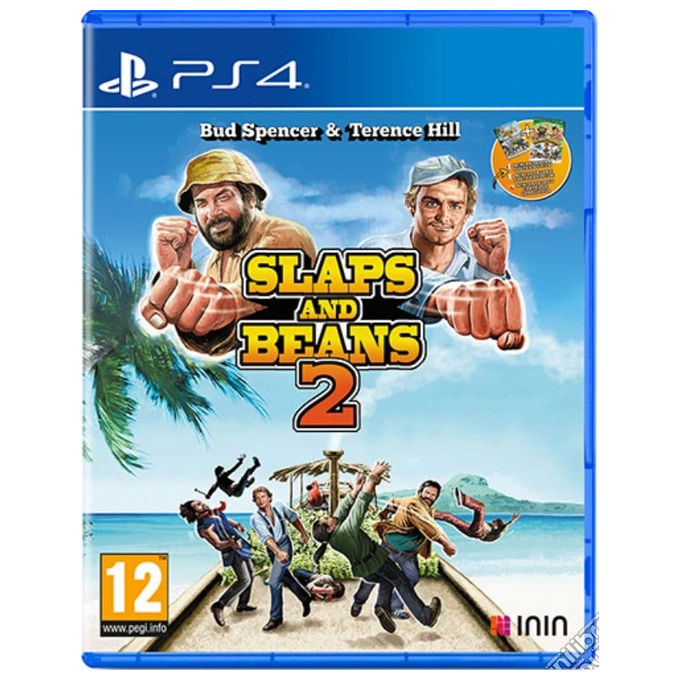 ININ Games 4260650746420 Videogioco Bud Spencer e Terence Hill Slaps and Beans 2 PS4 Picchiaduro Cooperativa 2 Giocatori PEGI 12